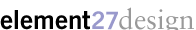 Element 27 Design logotype